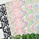 カットクロス セット YUWA 「 ヨーロピアンダマスク カットクロス6色セット 」 生地 花柄 北欧 モロッカン *