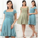 【あす楽】 UNOUNO Honey Angelテンセル混 シャーリング&バルーン授乳ワンピース【楽ギフ_包装】《授乳服/マタニティ/半袖/マタニティウェア/神田うの/ウノウノ》