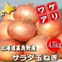 北海道富良野産 低農薬であま〜い玉葱(たまねぎ)訳あり 4.5kg【10P03Dec16】