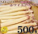 【ご予約販売】【北海道ふらの産】高級食材ホワイトアスパラ 激安!訳あり商品 500g 【業務用】