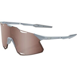 (取寄) <strong>100%</strong> <strong>ハイパークラフト</strong> サングラス <strong>100%</strong> HyperCraft Sunglasses Matte Stone Grey/HiPER Crimson Silver Mirror