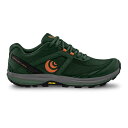 ショッピングスポーツブラ (取寄) トポ アスレチック メンズ テラベンチャー 3 シュー Topo Athletic Topo Athletic Men's Terraventure 3 Shoe Dark Green / Orange