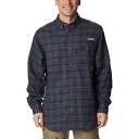 ショッピングネルシャツ (取寄) コロンビア メンズ シャープテイル フランネル シャツ Columbia Men's Sharptail Flannel Shirt Zinc Fieldwork Ombre
