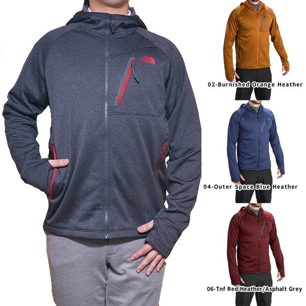 north face mens hoodie canyonland heather