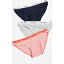 (取寄)Calvin Klein Underwear Women's Carousel Bikini 3 Pack カルバンクライン アンダーウェア レディース カルーセル ビキニ 3 パック ShorelineGreyHeatherMarlow