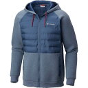 (取寄)コロンビア メンズ ノーザン コンフォート 2 フルジップ パーカー Columbia Men's Northern Comfort II Full-Zip Hoodie Dark Mountain/Red Element