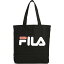 FILA Canvas Tote Bag フィラ キャンバス トート バッグ Black