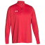 (取寄)アンダーアーマー メンズ チーム ロッカー 1/4 ジップ Under Armour Men's Team Locker 1/4 Zip Red White