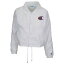 (取寄)チャンピオン レディース サブリメイテッド ビッグ C クロップド コーチ ジャケット Champion Women's Sublimated Big C Cropped Coaches Jacket White
