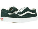 (取寄)Vans(バンズ) スニーカー オールド スクール メンズ Vans Men's Old Skool (Pig Suede) Darkest Spruce/True White
