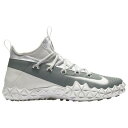 (取寄)ナイキ メンズ アルファ ハラチ 6 エリート ターフ ラクロス Nike Men's Alpha Huarache 6 Elite Turf LAX White White Cool Grey Wolf Grey【outdoor_d19】
