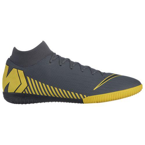 (取寄)ナイキ メンズ マーキュリアル スーパーフライ X 6 アカデミー tr Nike Mens Mercurial SuperflyX 6 Academy TF Dark Grey Black Optic Yellow【outdoor_d19】の画像