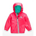 (取寄)ノースフェイス インファント ジップライン レイン ジャケット The North Face Infant Zipline Rain Jacket Atomic Pink 送料無料