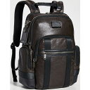 【クーポンで最大2000円OFF】(取寄)トゥミ アルファ アルファ ブラボー ブラボー ネイサン バックパック Tumi Alpha Bravo Nathan Backpack DarkBrown