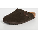 (取寄)ビルケンシュトック ボストン ソフト フットベッド クロッグス Birkenstock Boston Soft Footbed Clogs Mocha