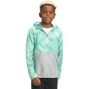 【10/25迄1000円OFFクーポン】(取寄)ノースフェイス ボーイズ パッカブル ウィンド ジャケット - キッズ The North Face Boy's Packable Wind Jacket - Kids' Misty Jade Rock Candy Print