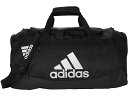 (取寄)アディダス ディフェンダー 4 ミディアム ダッフル バッグ adidas Defender 4 Medium Duffel Bag Black/Silver