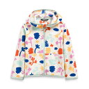 (取寄)ノースフェイス トッドラー グレイシャー フルジップ フーディ The North Face Toddlers Glacier Full Zip Hoodie Vintage White Summer Stamps Print