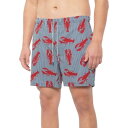 (取寄) メンズ ロック ロブスター スイム ショーツ Rainforest men Rainforest Rock Lobster Swim Shorts (For Men) Mood Indigo