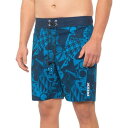 (取寄) メンズ オールオーバー ゲオ スイム ショーツ RBX men RBX Allover Geo Swim Shorts (For Men) Blue
