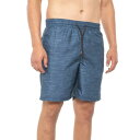 (取寄) メンズ マイクロファイバー スイム ショーツ ZeroXposur men ZeroXposur Microfiber Swim Shorts (For Men) Blue Jake