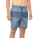 (取寄) メンズ マイクロファイバー スイム ショーツ ZeroXposur men ZeroXposur Microfiber Swim Shorts (For Men) Blue Pit
