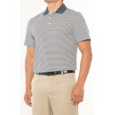 (取寄) メンズ アンド バック ロゴ トレバー ストライプ ポロ シャツ Cutter & Buck men Cutter & Buck Logo DryTec Trevor Stripe Polo Shirt (For Men) Onyx/White