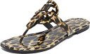 ()Tory Burch Women's Miller Thong Sandals g[o[` fB[X ~[ gO T_ Leopard