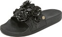 ()Tory Burch Blossom Slides g[o[` ubT XCh Black