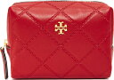 ()Tory Burch Georgia Small Makeup Bag g[o[` W[WA X[ CNAbv obO Liberty Red