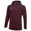 (取寄)Nike ナイキ メンズ パーカー チーム ハイパーライト フリース フーディ Nike Men's Team Hyperelite Fleece Hoodie Dark Maroon Anthracite White