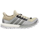 (取寄)アディダス レディース アウトドア アディスター レイブン ブースト トレイル ランニングシューズ Adidas Women Outdoor Adistar Raven Boost Trail Running Shoe Clear Brown/Iron Met/Matte Silver
