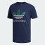 (取寄)アディダス オリジナルス メンズ クライマ 3.0ティー Tシャツ adidas originals Men's Clima 3.0 Tee Night Indigo / White / Collegiate Green