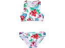 (取寄) カヌ サーフ ガールズ アディ Upf 50+ ビーチ スポーツ レーザー ビキニ ツーピース スイムスーツ (トドラー) Kanu Surf girls Addie UPF 50+ Beach Sport Racer Bikini Two-Piece Swimsuit (Toddler) Peggy White