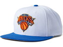 ショッピングニット帽 (取寄) ミッチェル & ネス スナップバック ニックス Mitchell & Ness NBAツョ 50th Anni Snapback Knicks White/Royal