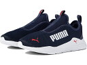 (取寄) プーマ キッズ PUMA kids Wired Run Rapid Slip-On (Little Kid/Big Kid) Peacoat/High-Risk Red