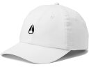 (取寄) ニクソン エージェント ストラップバック ハット Nixon Agent Strapback Hat White/Black