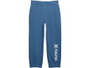 (取寄) ハーレー キッズ ボーイズ フリース ジョガー パンツ (リトル キッズ) Hurley Kids boys Hurley Kids Fleece Jogger Pants (Little Kids) Medium Blue