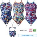ミズノ(MIZUNO)女性用トレーニング水着 池江璃花子コレクションエクサスーツウイメンズミディアムカット N2MA9267
