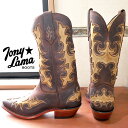 Tony Lama 1905-L WALNUT SEDONA トニーラマ ウエスタンブーツ ウォルナッツセドナ レディース BOOTS ab-c