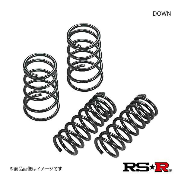 RS★R DOWN ダウンサス ピノ HC24S H19/1〜H22/2 (2007/1〜2010/2) S016D RS-R RSR アールエスアール