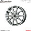 Exceeder/エクシーダー E03 ホイール 4本セット IQ KGJ10 ( 185/55R16 6.0J P.C.D100 4穴 INSET 45 ダークシルバー (DS) )