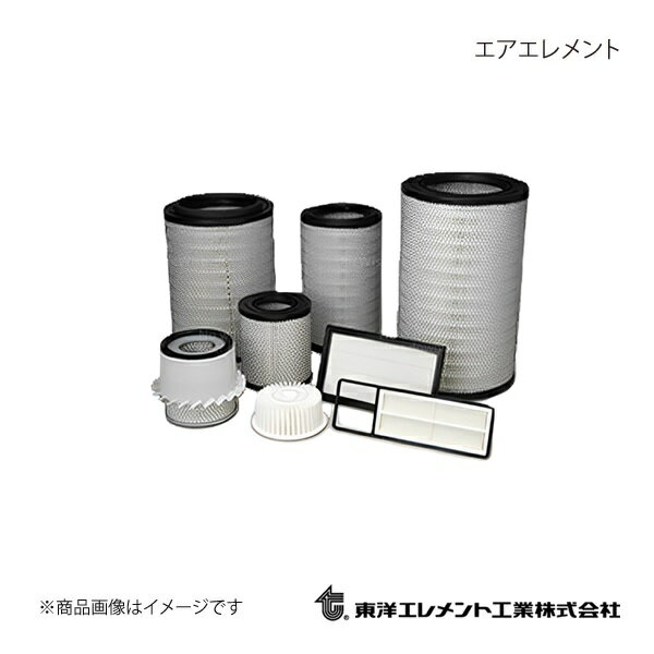 東洋エレメント/トウヨウエレメント エアフィルター エアエレメント マツダ CX-7 ER3P 2006.10～2011.11 TO-5753F