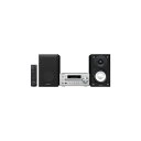 JVCケンウッド 【ハイレゾ音源対応】 コンパクトHi-Fiシステム シルバー CDコンポ プレイヤー K-515-S Bluetooth搭載 KENWOOD ハイレゾ対応 2WAYスピーカー USB対応 アルミ