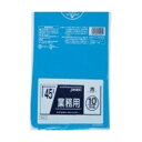 業務用45L 10枚入025LLD+メタロセン青 TM41 【(60袋×5ケース)300袋セット】 38-284