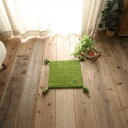 40x40cm シンプルギャッベマット GN 敬老の日