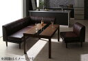 【送料無料】 ダイニングこたつ 5点セット(テーブル W120+2Pソファ1脚+1Pソファ2脚+コーナーソファ1脚) こたつもソファも高さ調節 アーバンモダン リビングダイニングセット Jurald ジュラルド 木製テーブル 継ぎ脚 継脚 ダイニングソファ 1人用 ブラウン