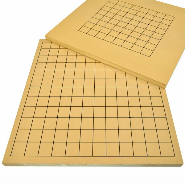 囲碁盤　木製新桂13路9路盤...:syogoya:10000090