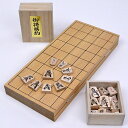将棋セット 新桂6号折将棋盤セット(木製将棋駒上別製源平駒)