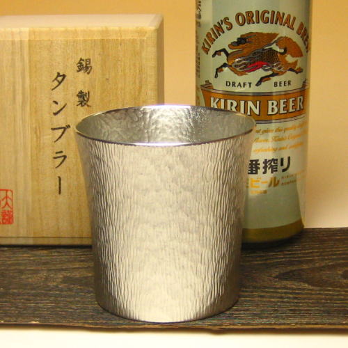 錫 タンブラー【名入れ無し】大阪錫器 タンブラーファンネル（大）錫製/suzu/タンブラー/錫/錫器...:syokunin-soul:10000797